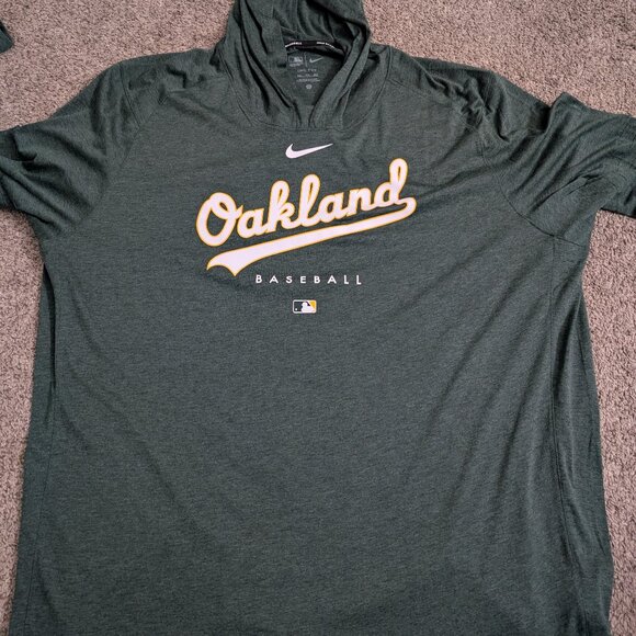 Oakland Athletics Nike Green Authentic Collection Early - Picture 1 of 3